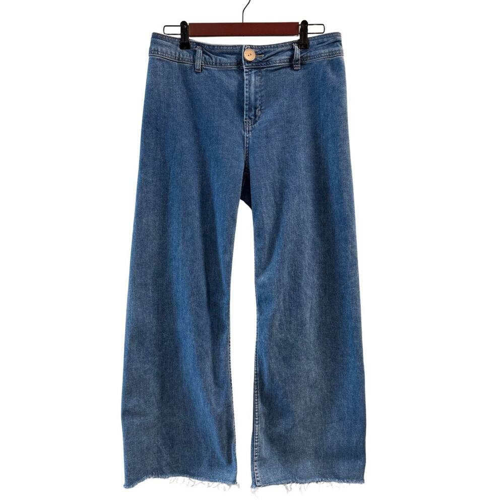 Charlie B Women’s Wide Leg Trouser Jeans Size 8